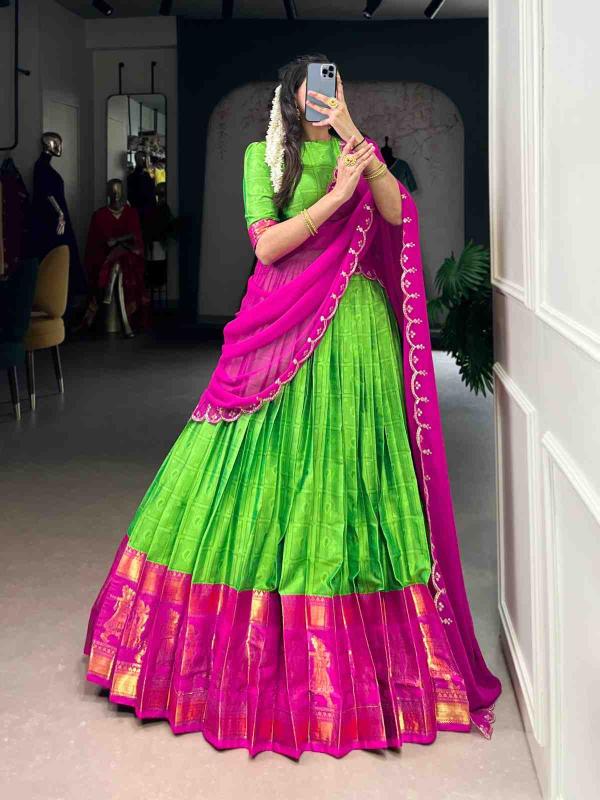 Taraa L 2028 Poly Cotton Surat lehenga choli wholesale price